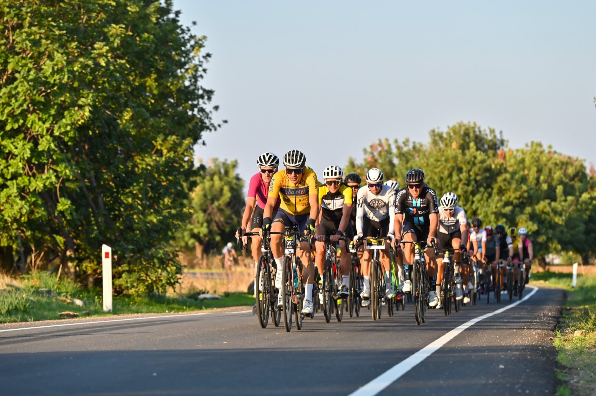 L'Étape Tour de France Cyprus race captured by Backlight Media for the event's promotional campaign
